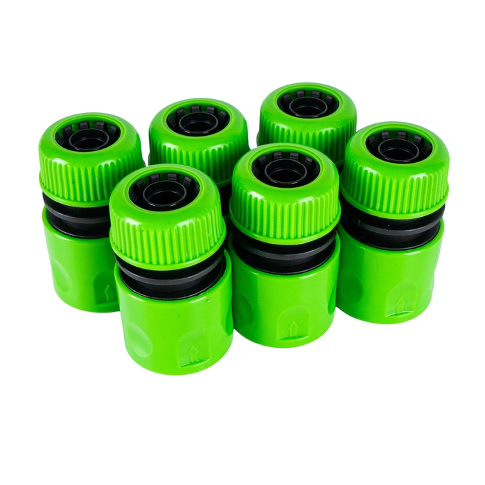 Набор для полива  1/2" 6 конекторов , 6 предметов ПОЛЕСАД (1/100/1 200)