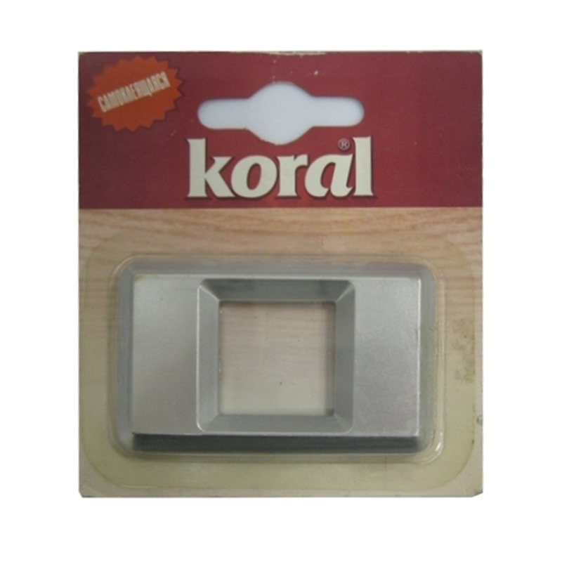  Номер на дверь KORAL (0) хром 602-145 (1/100)